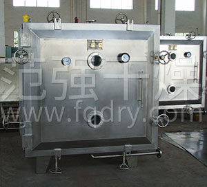 箱式真空干燥机是在真空条件下间歇操作的接触式干燥机